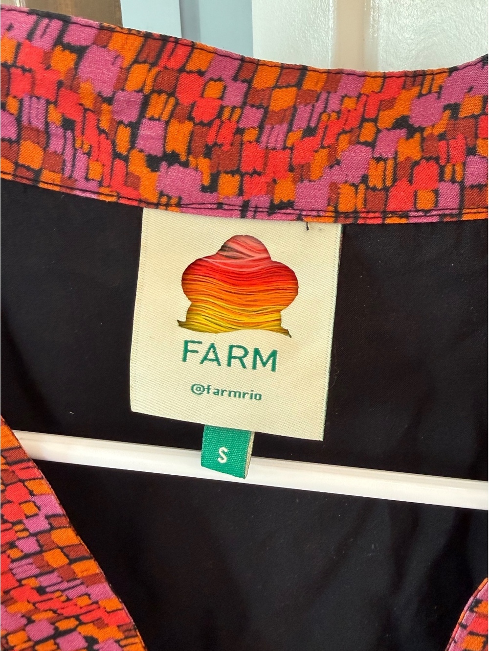 Farm Rio dress size small stunning floral tropical print - Picture 4 of 8